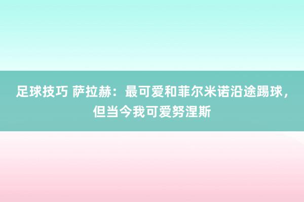 足球技巧 萨拉赫：最可爱和菲尔米诺沿途踢球，但当今我可爱努涅斯