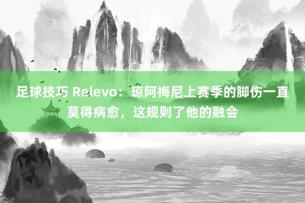 足球技巧 Relevo：琼阿梅尼上赛季的脚伤一直莫得病愈，这规则了他的融会